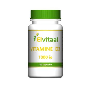 Vitamine D3 1000EH Elvitaal - SANTOSHA shop
